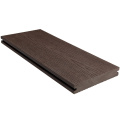 Bois composite en plastique bien fait plancher de terrasse en bois massif wpc